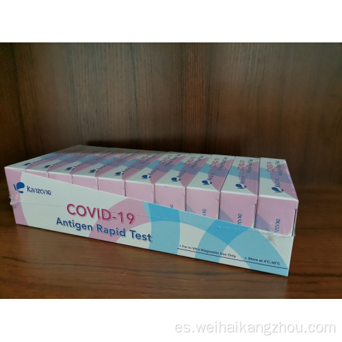 Dispositivos de prueba rápida de saliva covid-19